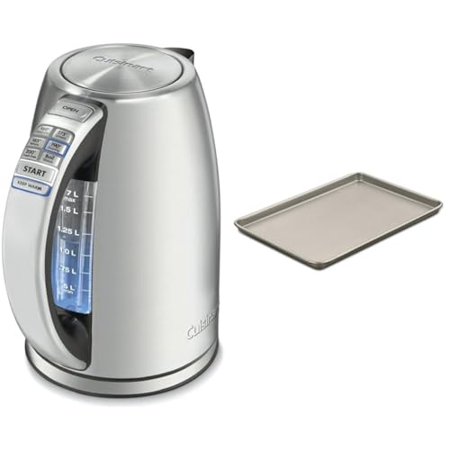 Cafetera eléctrica sin cable 1.7 L acero inoxidable miniatura 1