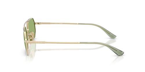 Vogue Eyewear Women's VO4329S Octagonal Sunglasses, Pale Gold/Green, 55 mm3