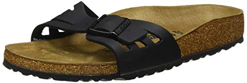 Birkenstock Mules Molina Birko-flor Noir, Sandalia para Mujer, 38 EU