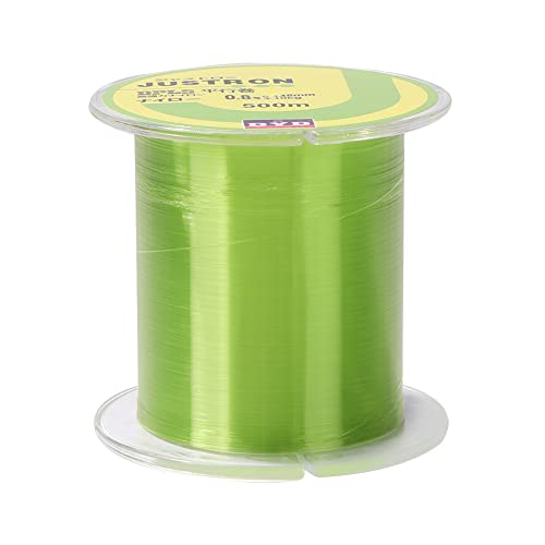 500M Angelschnur Aus Nylon Monofile Angelschnüre Grün Verschleißfest Nylonfaden, Starke Spannung Karpfenmeer Angelleine…
