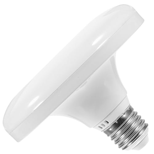 Veemoon Bombilla LED Ufo de Gran Potencia Luz Blanca Fría para Interiores Lámpara Plana de Iluminación para Salón y Mercado Nocturno Reemplazo de Bombilla con Energético