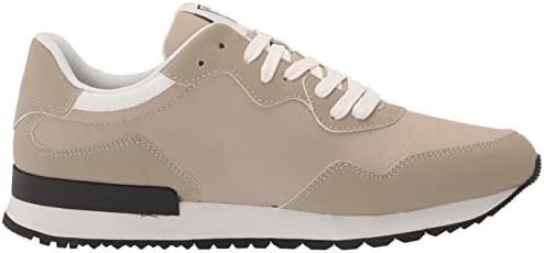 GUESS Men's Adder Sneaker, Taupe Multi 240, 13 | Image 5