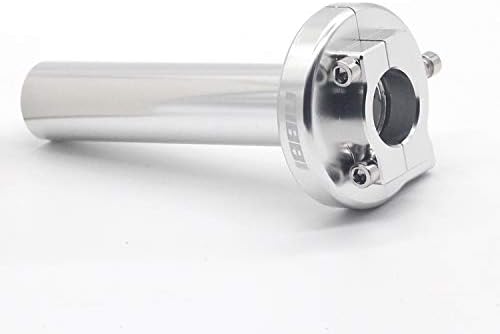 LI Aluminum CNC Throttle Grip Replacement Motorcycle 7/8" Throttle - Foto 7