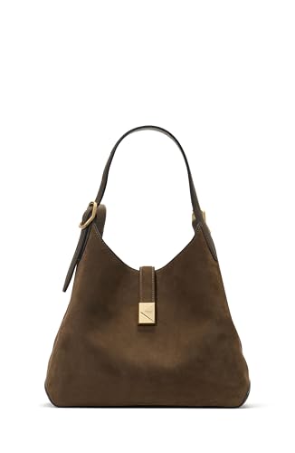 kate spade new york Deco Pebbled Leather Crossbody Tote, Burnt Sage Multi