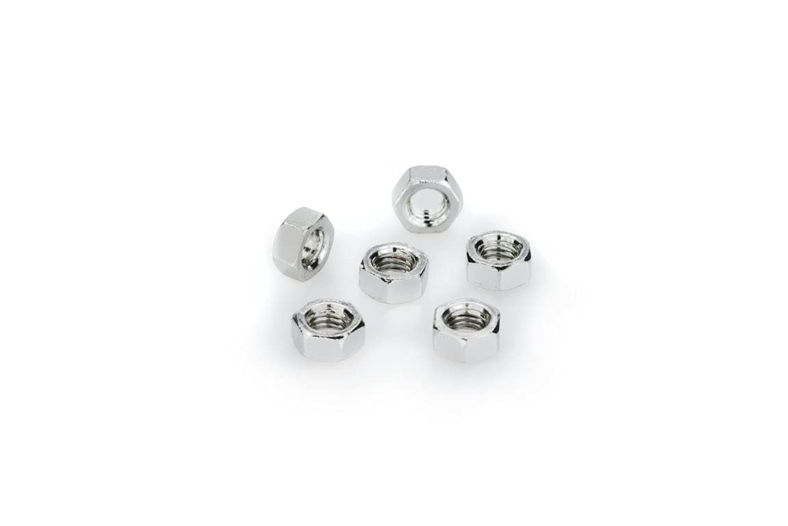 Puig 0763P Quick fasteners in aluminum with secure fastening system for quick mounting and dismounting of the fairing, Silver