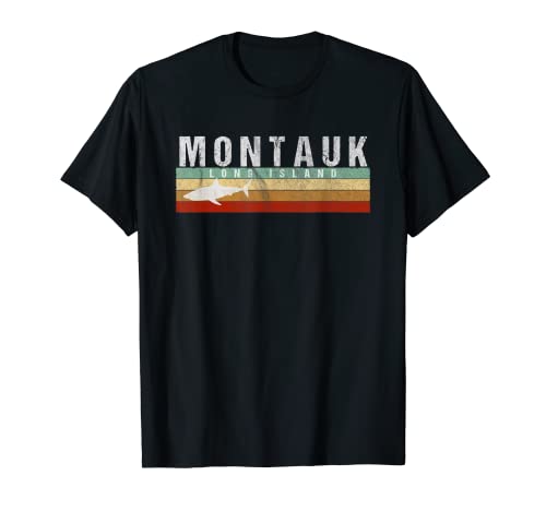 Montauk Long Island T-Shirt - Vintage Style Strandshirt T-Shirt