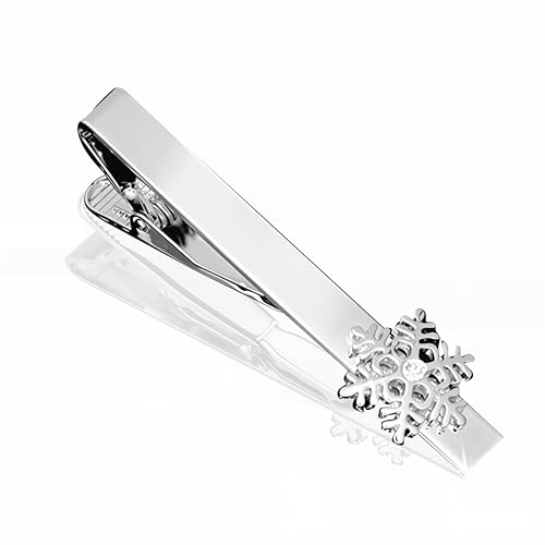 Image of Tie Clips for Men, Tie Clip, Tie Bar, Tie Bars for Men, Silver Tie Tack Pins Unique, Mens Lapel Pins for Suits Shirts, Neck Tie Clasps for Women Boys Dad Father, Jewelry Accessories Gifts for Holiday