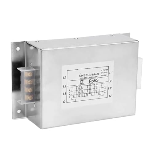 Filtre de puissance triphasé 380V CW6BL3-6A-R haute performance