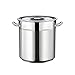 Heavy Großer tiefer Edelstahl Lager Topf Auflauf stockpot, spart Zeit niedriger Küche Temperatur-Verbundtopfboden, 32cm (Size : 43 * 40cm(45L))