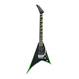 Jackson X Series Rhoads RRX24 - Black with Neon Green Bevels
