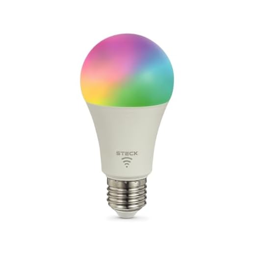 Steck, Lâmpada Rgb+ 12W Wi-Fi Ble, Ambiente Conectado, SLAMP1