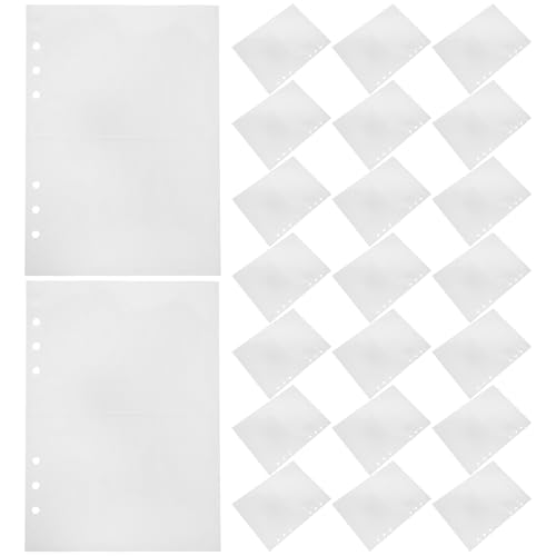 Recharges A5 pour album photo de famille avec 4 poches transparentes par page