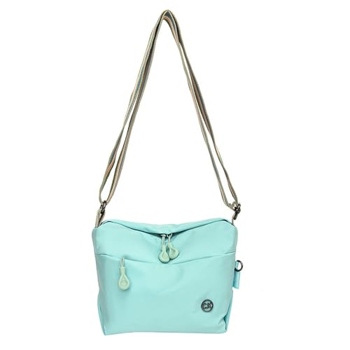 KARRESLY Nylon Crossbody Shoulder Bag Compact Casual Waterproof Sling Purse Crescent Bag with Adjustable Strap