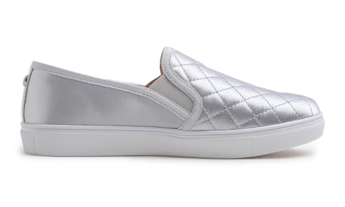 Image of FEVERSOLE Women's Casual Slip On Sneaker Comfort Quilted Loafer Flats
