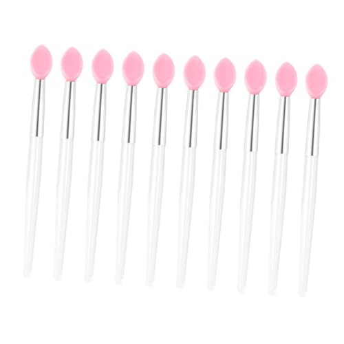 WOFASHPURET 10Pcs Silicone Lip Brush Applicators Portable Makeup Tools for Precise Lip Color Application for Lipstick Gloss Tint Compact Lightweight Design for Women