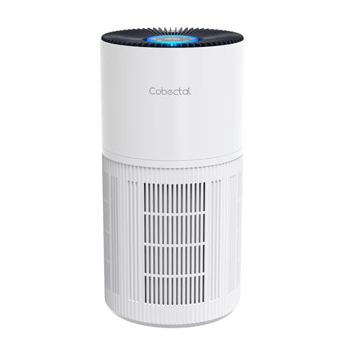 Air Purifiers for Home Large Rooms, Cobectal Air Cleaner with H14 True HEPA 3-in-1 Filter Covers up...