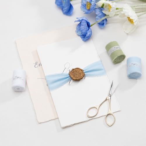 Premium 1.5-Inch x 18-Yard Cotton Ribbon Set – 9 Rolls of Vibrant Colors for Gift Wrapping, Wedding Decor, and DIY Crafts 6 Premium 1.5-Inch x 18-Yard Cotton Ribbon Set – 9 Rolls of Vibrant Colors for Gift Wrapping, Wedding Decor, and DIY Crafts - Image 5