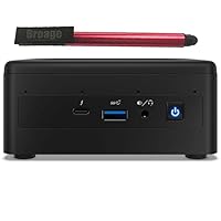 Intel NUC 11 Canyon Performance Kit Windows 10 Pro Business Mini PC Desktop, Quad-Core i7, 16GB DDR4 RAM, 1TB PCIe SSD, WiFi 6, Bluetooth, Thunderbolt 3, 64GB Flash Drive