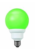  11-Watt Paulmann 880.31 ESL Globe 11W E27 Grün Green Energiesparlampe Ø90mm