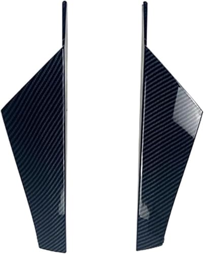 車のルーフスポイラー と互換性のあるVW と互換性のあるゴルフ 8 MK8 MK VIII 2020-2021 用 リアウイング サイドスポイラー(Carbon fiber texture)