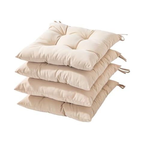 HAMO Outdoor Garden Chair Cushions Set Cover