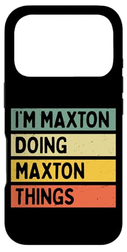 I'm Maxton Doing Maxton Things �ʔ������� �X�}�z�P�[�X iPhone 17 Pro �p