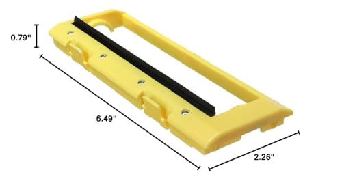 2 Pack Replacement Roller Brush Guard Cover for ILIFE A4 A4S T4 X430 X432 Series Main Roller Brush Cover Accessories Kit