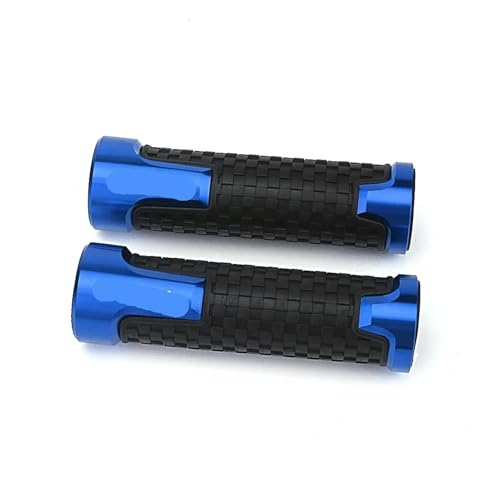 Poignées de guidon moto Voge bleues pour éviter les vibrations et le glissement