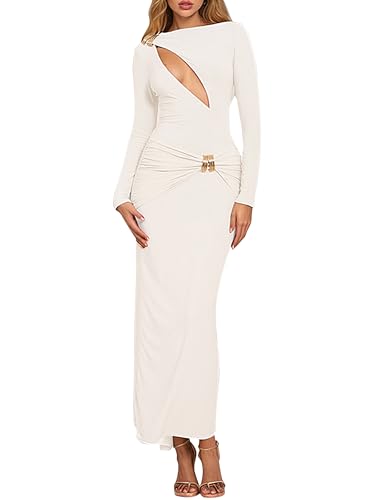 Image of Figdaw Elegant Long Prom Dresses Sexy Evening Gowns for Women Formal Events 2025