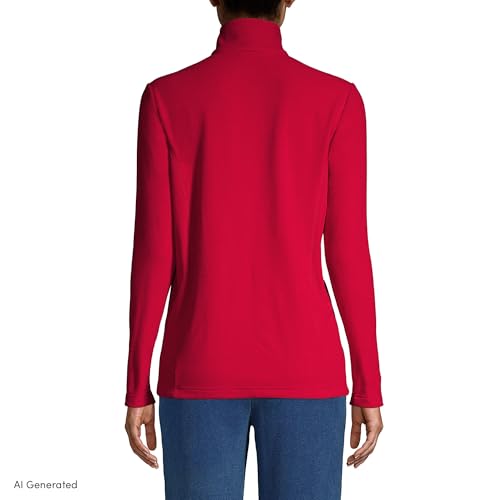 Image of Lands' End Anyweather Fleece Quarter Zip Pullover