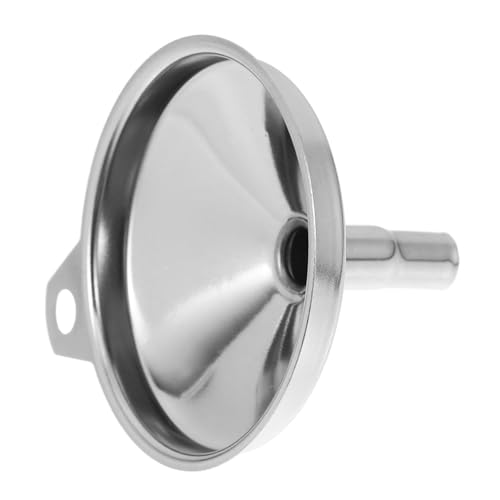 OFFSCH Embudo de Acero Inoxidable Pequeño y Portátil con Forma Cónica para Cocina Dispensador Preciso de Líquidos y Polvos Reutilizable para Aceite Vino y Salsas OFFSCH Embudo de Acero Inoxidable Pequeño y Portátil con Forma Cónica para Cocina Dispensador Preciso de Líquidos y Polvos Reutilizable para Aceite Vino y Salsas