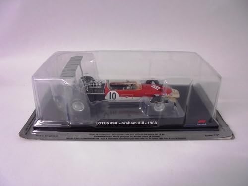 Auto a escala 1:24 Fórmula 1 Lotus 49 Graham Hill 1968 miniatura 7