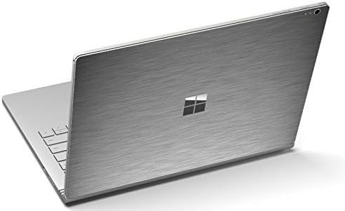 LidStyles - Kit de vinilo para proteger las calcomanías compatibles con Microsoft Surface Book 1 (MTS #2 (plateado)