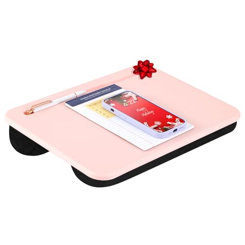 LAPGEAR Compact Lap Desk - Fits up to 15 Inch Laptops - Rose Quartz - Style No. 43104