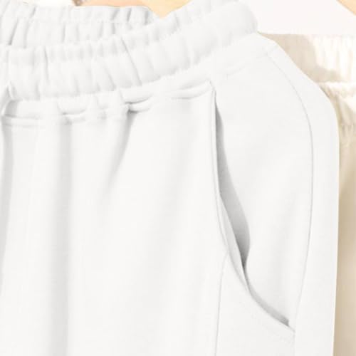 Boys Sweatpants Elastic Wasit Drawstring Cotton Trousers with Pockets Stretch Lounge School Pants for Boys 5-13Years4