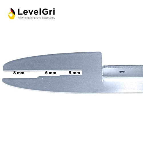 2x Anstecktisch Halter LevelGri Adapter Halterung Anstecktisch Feuerplatte universal für 5 6 8 mm Feuertonne Tisch