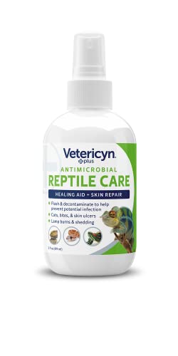 Vetericyn Plus Reptile Wound Care Spray | Reptile Skin Repair, Help Care For Reptile Wounds, Including Scale Rot, Lamp Burns, And Shedding. 3 Ounces #TOP2