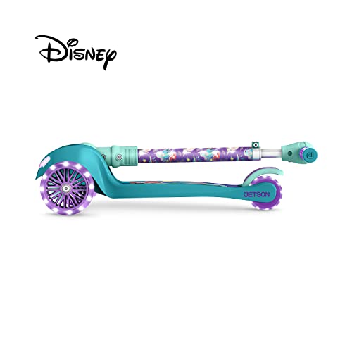 Image of Jetson Character Kids Kick Scooter, LED Lights on Stem & Light-Up Wheels, Lightweight Frame, Height-Adjustable Handlebar, Lean-to-Steer System, Easy-Fold Mechanism
