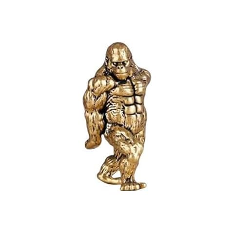 Heuvcnsr Brass Gorilla Ornament Cover