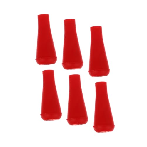 OSOLADY Game Rubber Arrowheads 6 Pack Soft Arrowheads Archery Practice Arrow Tips Easy to Install