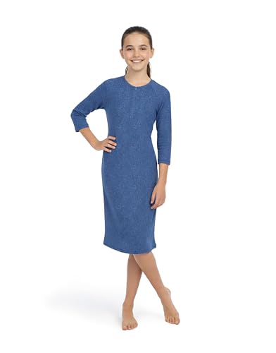 Image of Shira Modest Girls Swim Dress | 3 /4 Sleeve Swimdress, Full Coverage Bathing Suit | Tznius UPF 50+ Quick-Dry