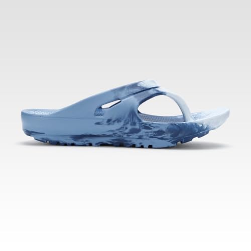 Image of Oka Unisex Recovery Flip Flops | Arch Support Cushioned Sandal | Lightweight Sustainable | Made in the USA
