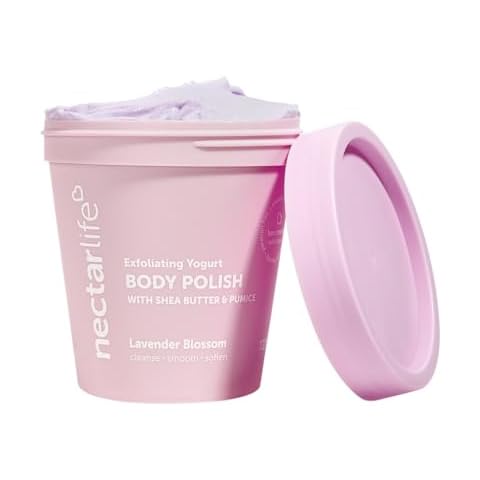 Nectar Life Exfoliating Body Polish with Ground Pumice, 5 oz (Lavender) Cover