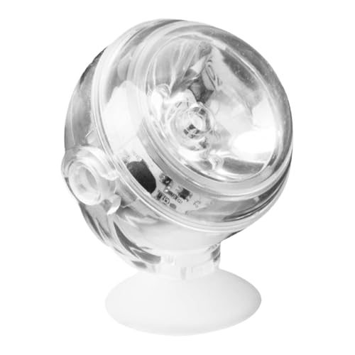 水槽スポットライト - ホワイト/カラフル グラデーション LED アクアリウム ライト リモコン - 強力な吸盤 水中魚ランプ 水槽 噴水 魚池 ウォーターガーデン