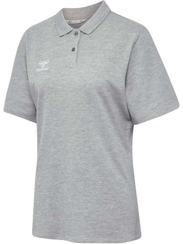 Polo hummel Hmlgo 2.0 coupe ajustée en maille premium femme