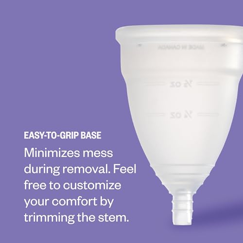 Image of DIVA Cup - Medical Grade Silicone Cup for Period Care - Reusable Menstrual Cup - Up to 12 Hours of Continuous Wear - Model 2 (for Wide Vaginal Canals, Post-Partum & Ages 35+)