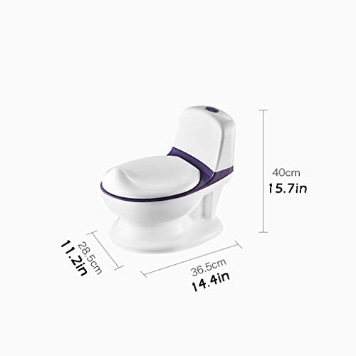 Potty Seat voor peuters Potty Toilet for peuters, Realistisch Kinderen Potty Training Toilet, baby Pot met Flushing… - Afbeelding 3