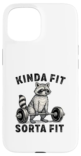 Kinda Fit Sorta Fat Raccoon EGCgteBO [NAEg W ObY X}zP[X iPhone 15 p