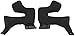 Answer Racing 474123 Powersports Motocross Dirtbike Protective Gear Accessories: Cheek Pads for AR5 Helmet, Black, 2XL
