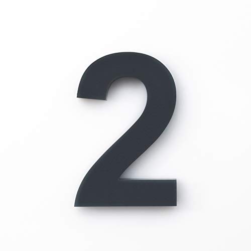 Meinplexi Z2-20 - Número de casa (acrílico, antracita, RAL: 7016) Cover